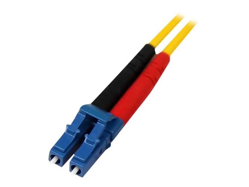 StarTech.com 10m Fiber Optic Cable - Single-Mode Duplex 9/125 - LSZH - LC/LC - OS1 - LC to LC Fiber Patch Cable (SMFIBLCLC10)