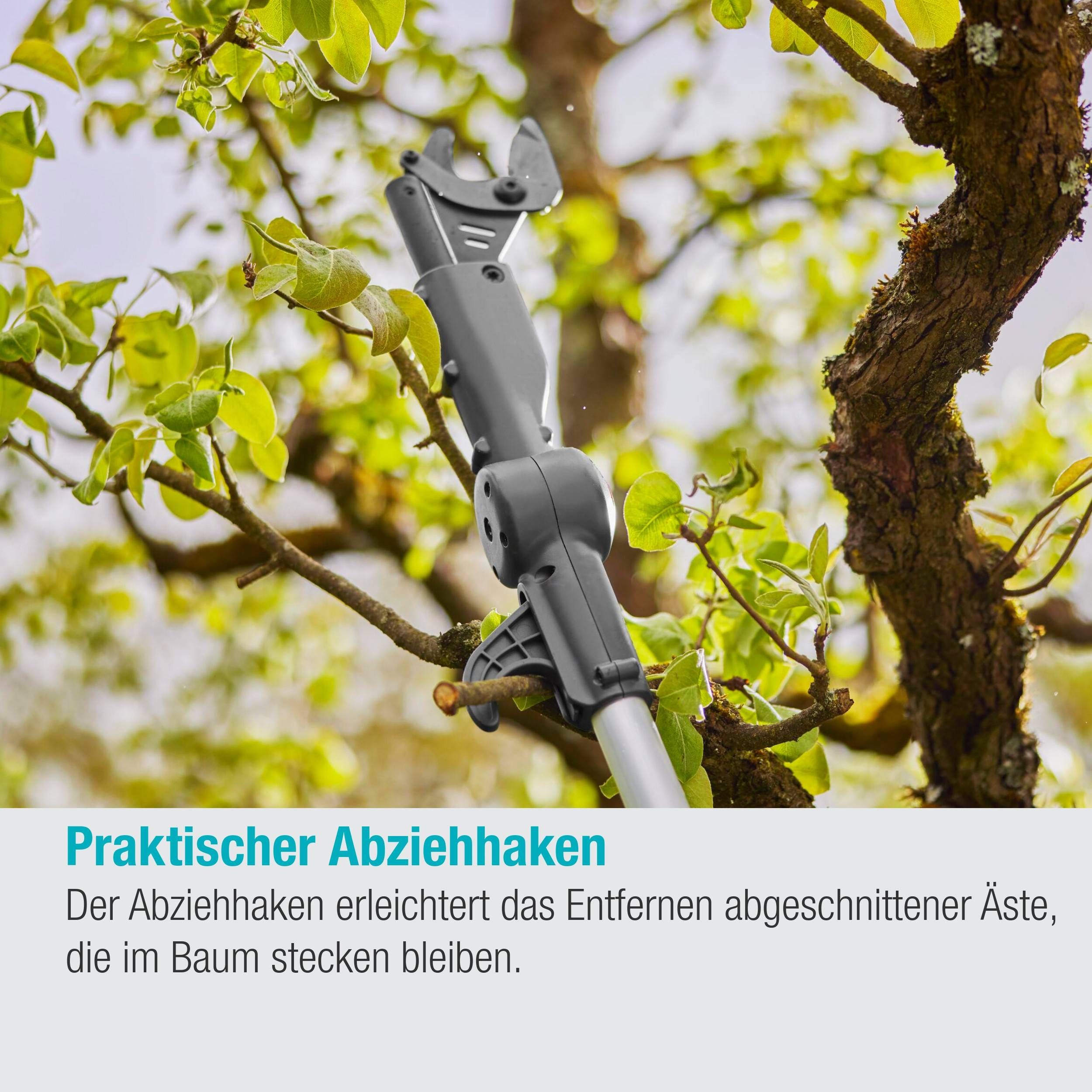 Gardena Akku-Teleskop-Baumschere HighCut 250/18V P4A Ready-To-Use Set