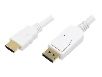 LogiLink Adapterkabel - DisplayPort männlich zu HDMI männlich