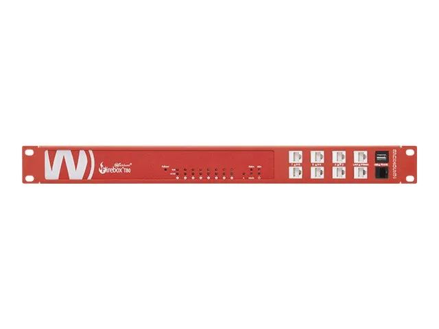 Rackmount.IT RM-WG-T7 - Montagesatz für Netzwerkgeräte - Rack montierbar - WatchGuard Red - 1U - 48.3 cm (19")