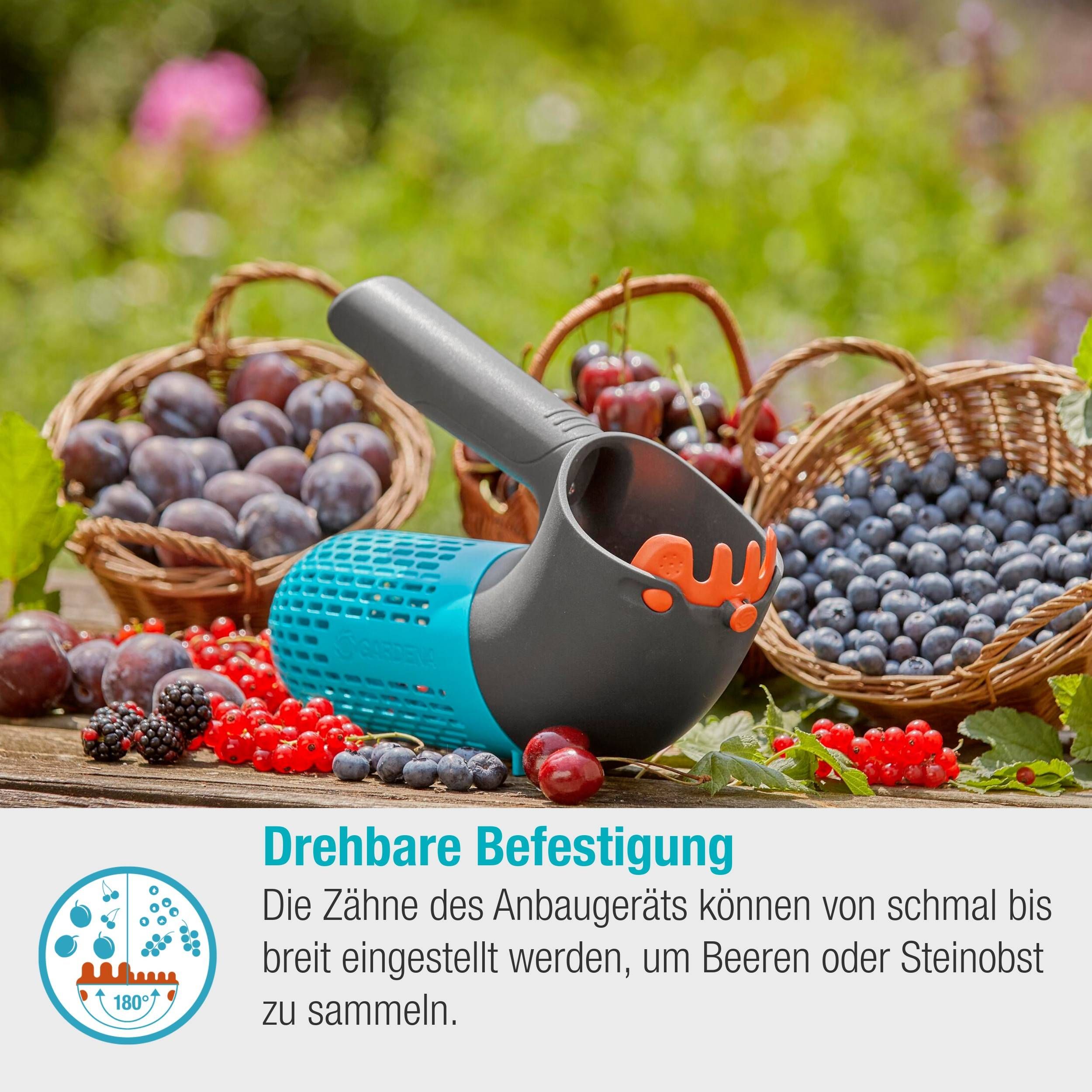 Gardena combisystem-Beerensammler