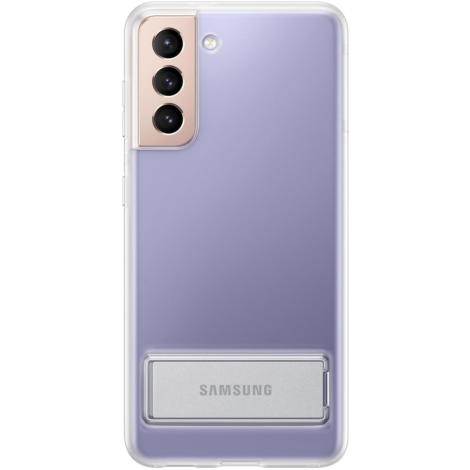 Samsung Clear Standing Cover "EF-JG991" für Galaxy S21, Transparent