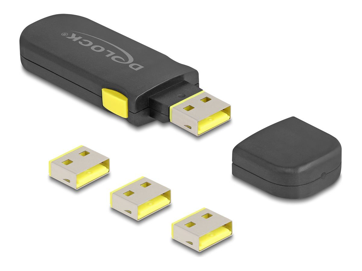 Delock USB-Port-Blockierer Set - für USB Typ-A Buchse