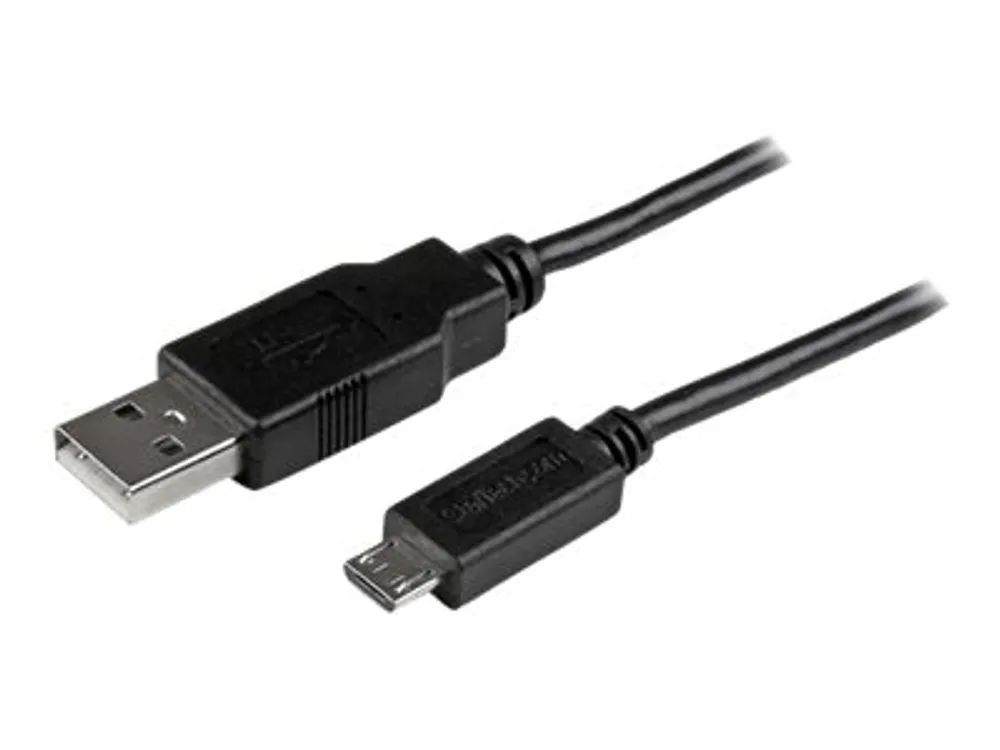 StarTech.com 3m Micro USB Ladekabel für Smartphones und Tablets - USB A auf Micro B Kabel / Datenkabel / Anschlusskabel - USB-Kabel - Micro-USB Typ B (M)