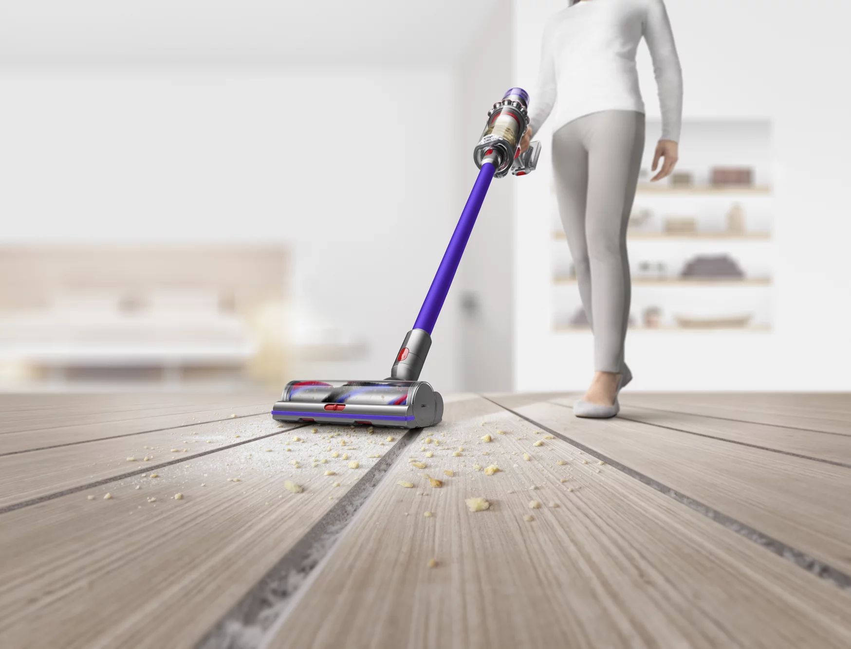 Dyson V11 Advanced, Nickel / Purple