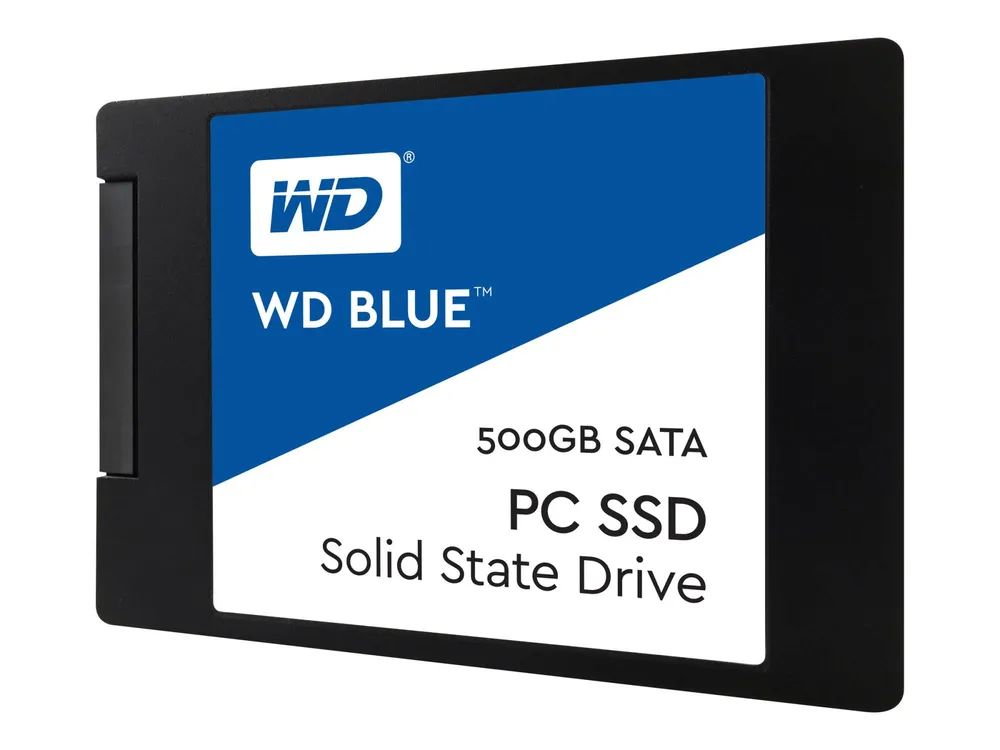 WD Blue PC SSD WDS500G1B0A - SSD - 500 GB - intern - 2.5" (6.4 cm)
