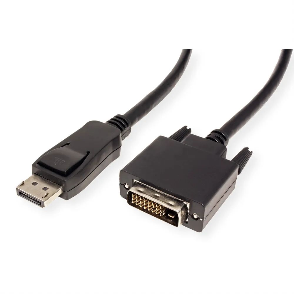 VALUE DisplayPort Kabel DP ST - DVI-D ST, schwarz, 1,5 m