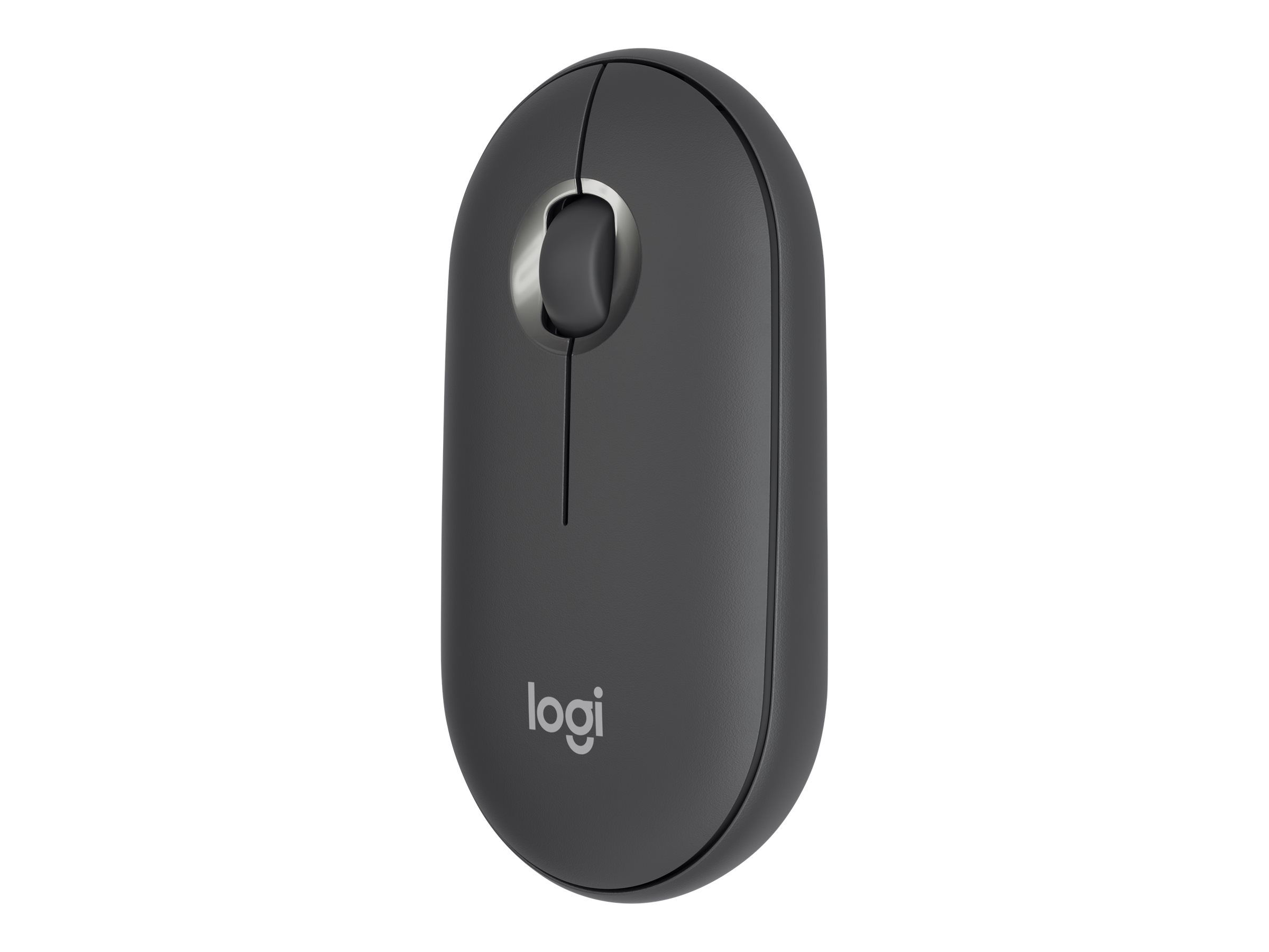 Logitech Pebble M350 - Maus - optisch - 3 Tasten - kabellos - Bluetooth, 2.4 GHz - kabelloser Empfänger (USB)
