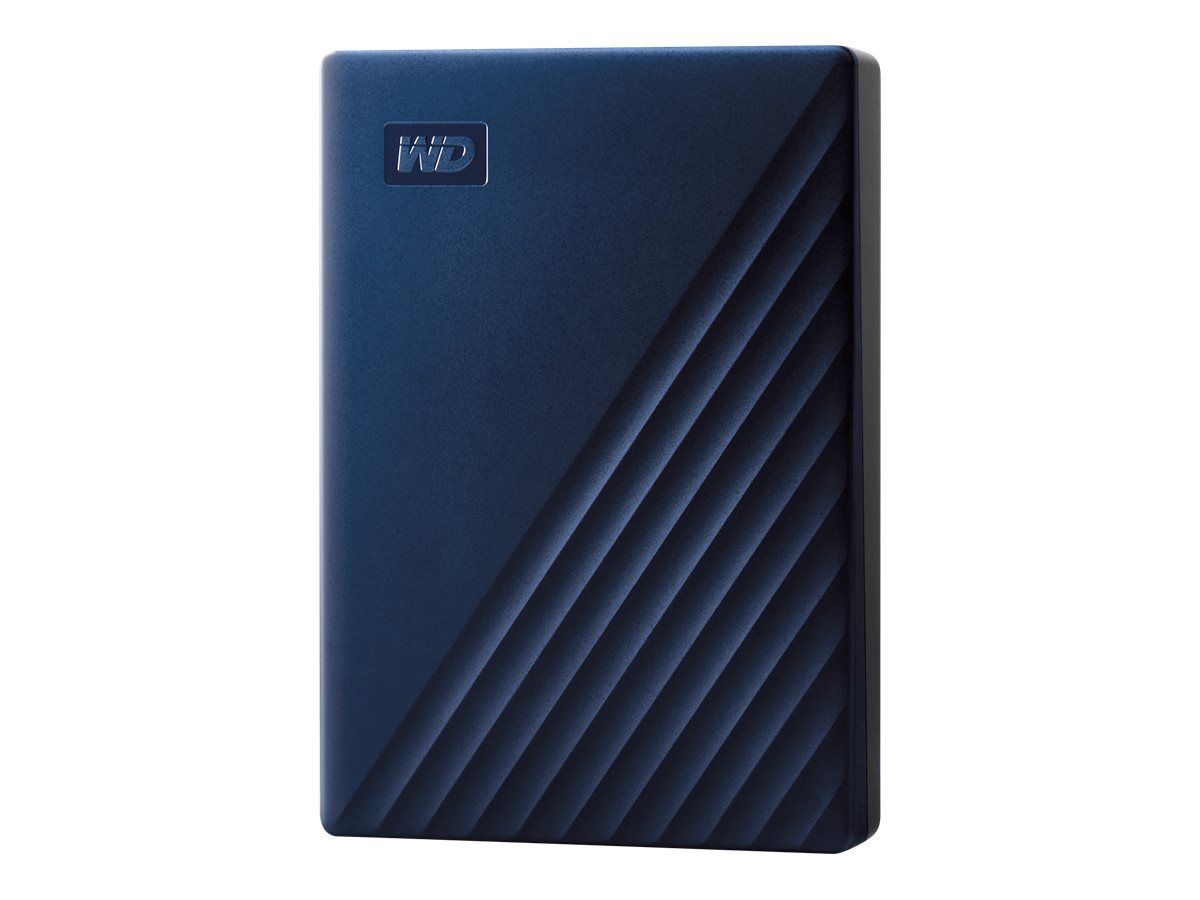 WD My Passport for Mac WDBA2F0050BBL - Festplatte - verschlüsselt - 5 TB - extern (tragbar)