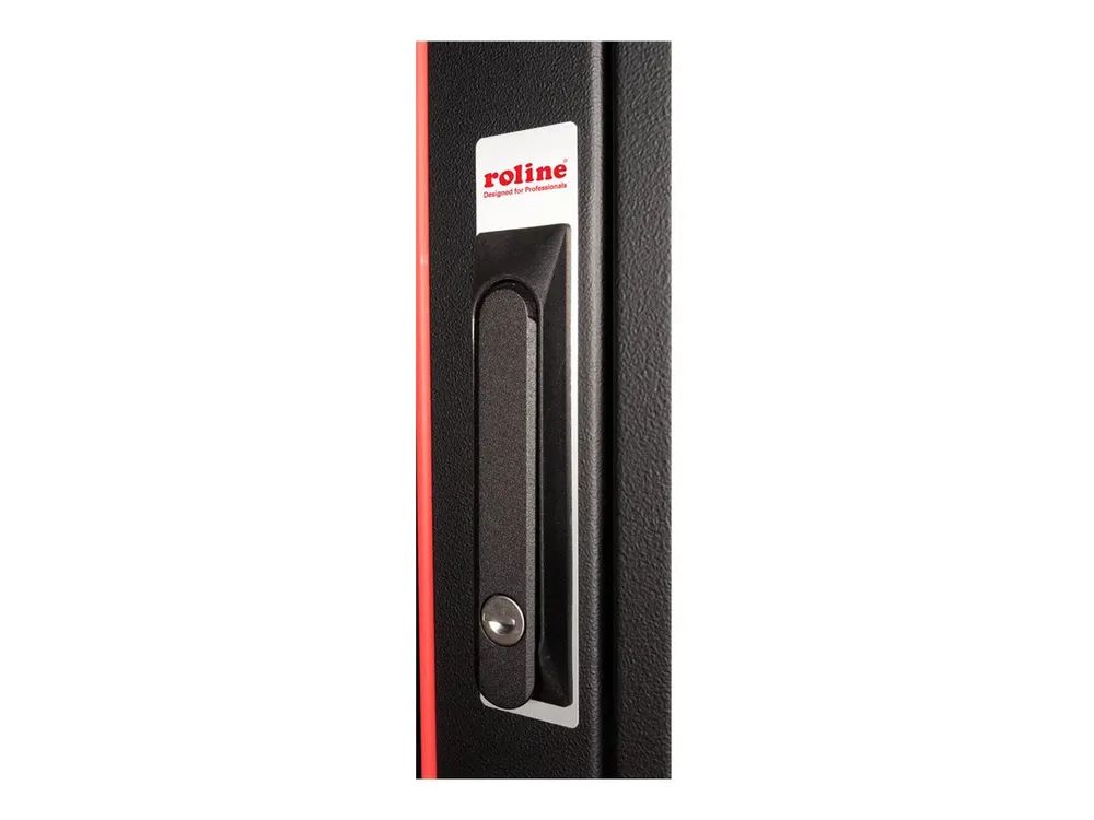 ROLINE Pro - Schrank Netzwerkschrank - mit Glastür, 600 x 600 mm (B x T)
