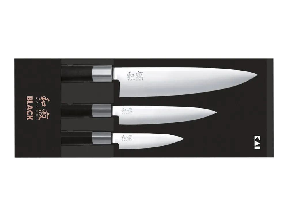 kai Europe Kai Wasabi Black Series - Messerset - 3 Stck.