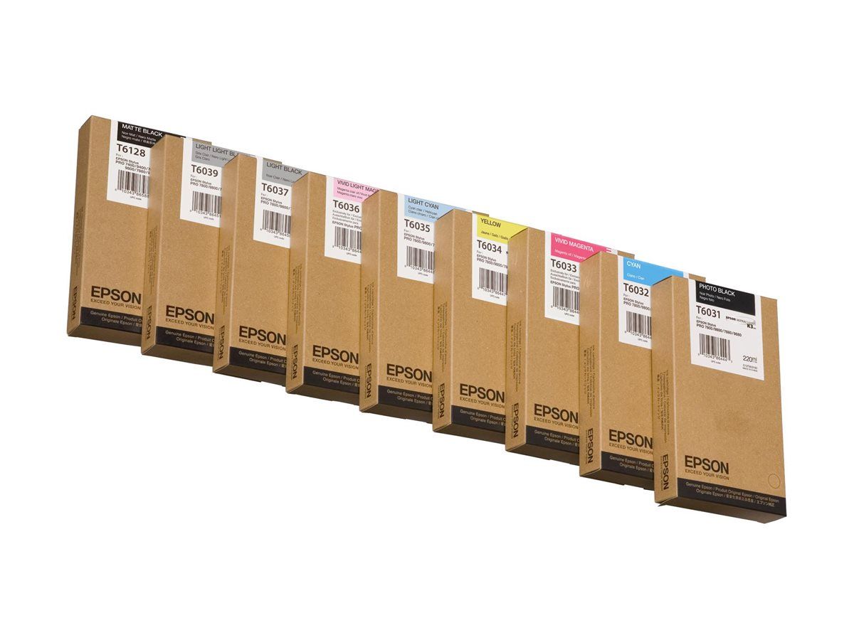 Epson T6128 - 220 ml - mattschwarz - original