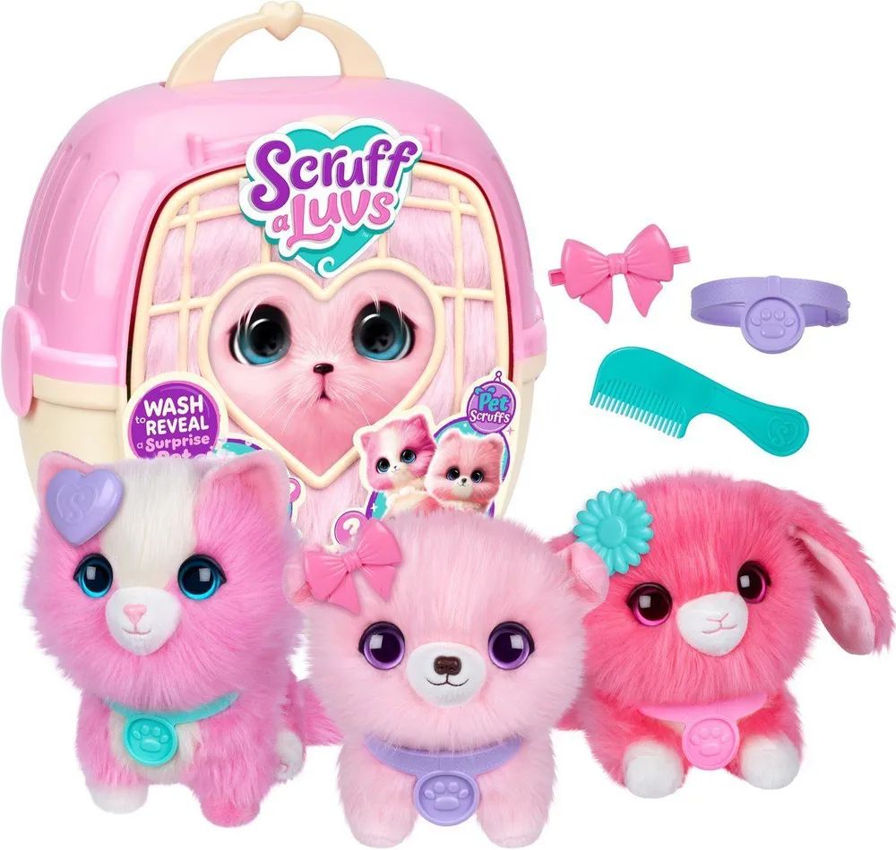 Moose Toys Ltd Scruff-a-Luvs Haustier  - pink