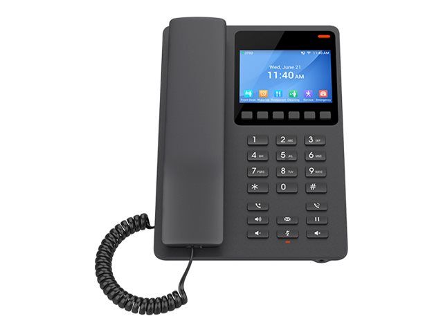 Grandstream GHP Series GHP631W - VoIP-Telefon - IEEE 802.11a/b/g/n/ac/ax (Wi-Fi)