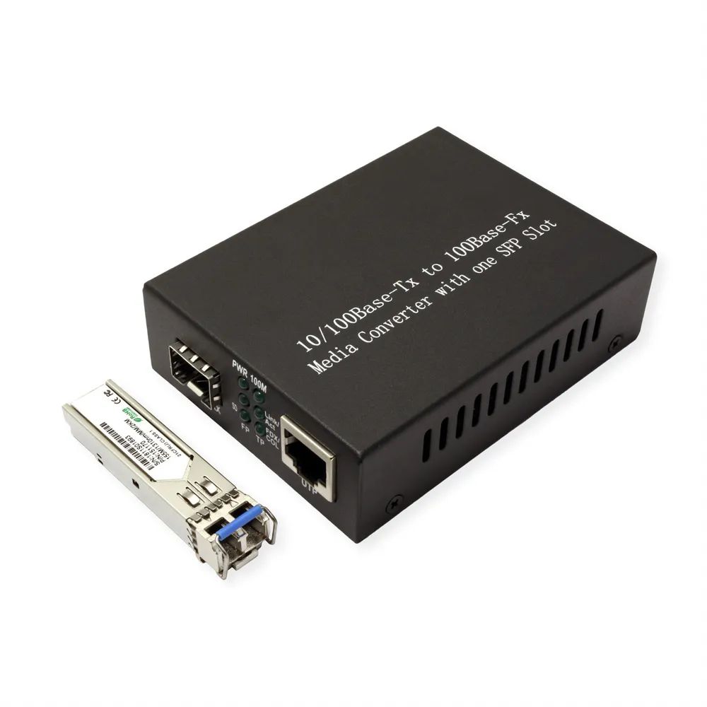 VALUE Fast Ethernet Konverter, RJ-45 - LC (inkl. Mini-GBIC)