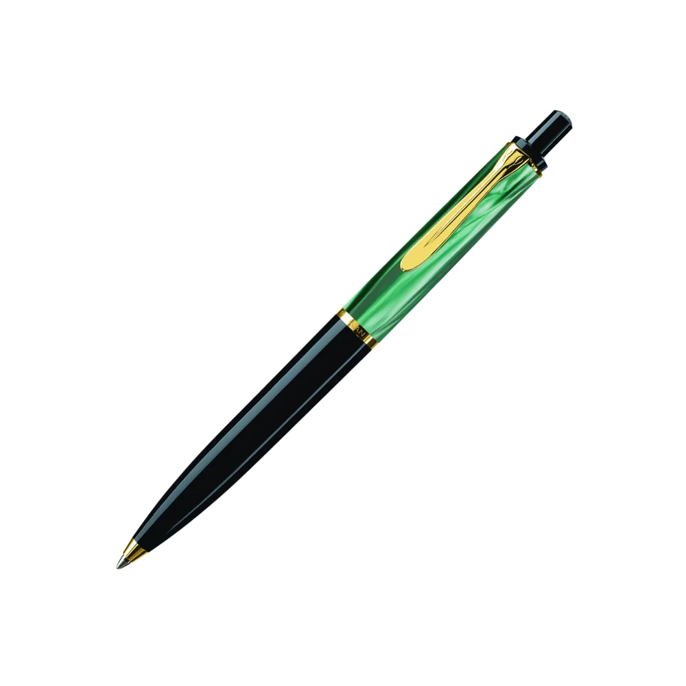 Pelikan Kugelschreiber Classic 200 Grün-Marmoriert im Etui