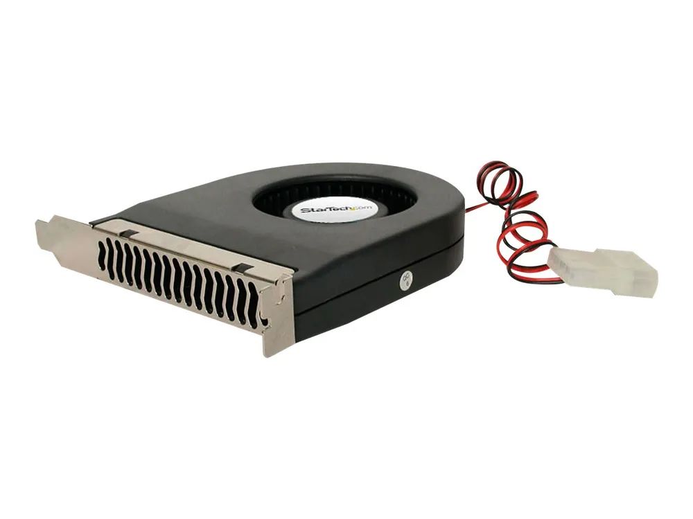 StarTech.com Interner Slotblech Gehäuselüfter mit 4-Pin LP4-Molex