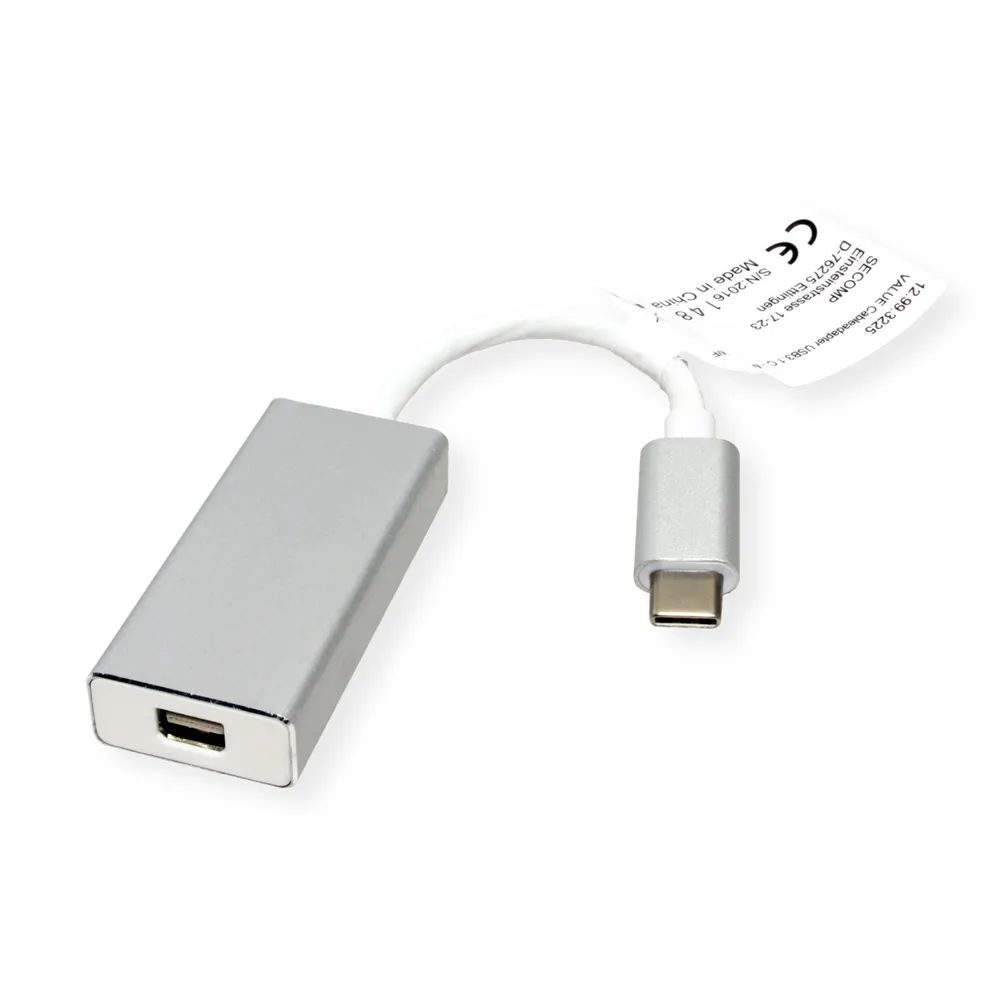 VALUE Display Adapter USB Typ C - Mini DisplayPort v1.2