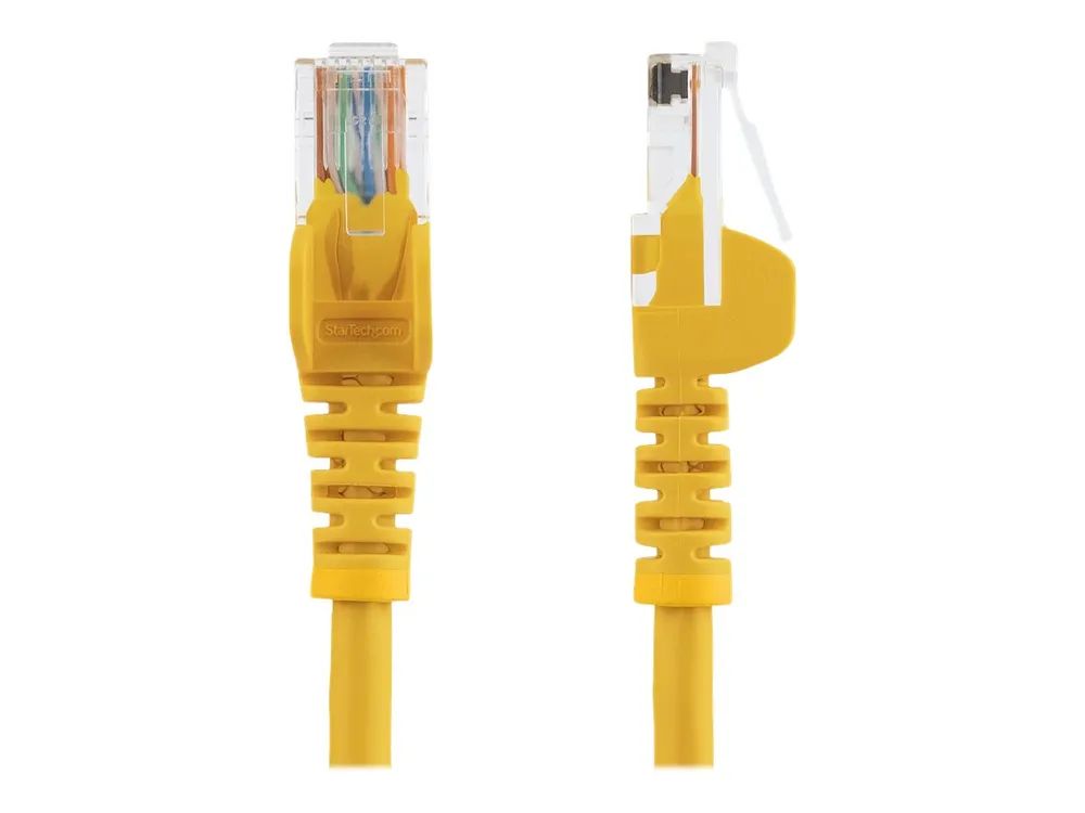 StarTech.com 3m Cat5e RJ45 UTP Netzwerkkabel Snagless - Cat 5e Patchkabel - Gelb - Stecker / Stecker - Patch-Kabel - RJ-45 (M)