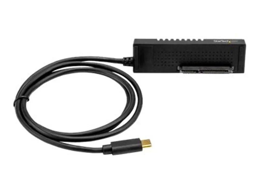 StarTech.com USB-C auf SATA Adapter Kabel - für 2,5 / 3,5" SATA SSD / HDD Laufwerke - 10 Gbit/s - USB 3.1 - SATA zu USB Adapter - Speicher-Controller - 2.5", 3.5" (6.4 cm, 8.9 cm)