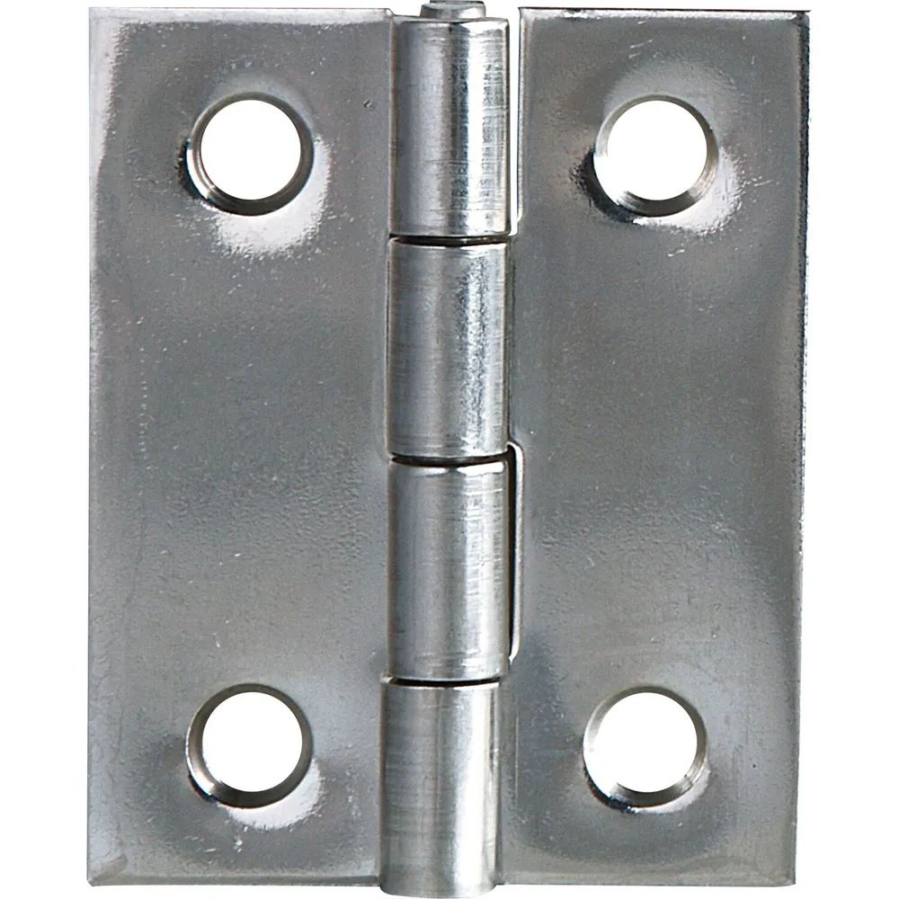 SCHMALE Scharnier DIN 7954 B halbbreit 50 x 39 mm, Stahl verzinkt