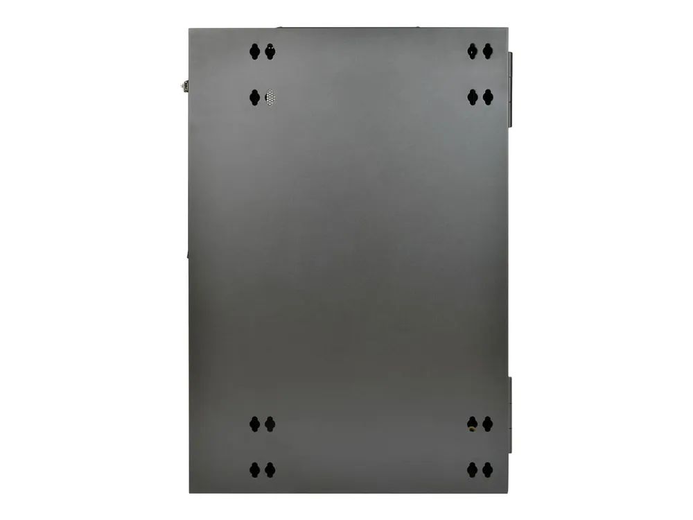 Tripp Eaton Tripp Lite Series 18U Wall Mount Rack Enclosure Server Cabinet Swinging Hinged Door Deep - Schrank Netzwerkschrank - geeignet für Wandmontage - Schwarz - 18U - 48.3 cm (19")