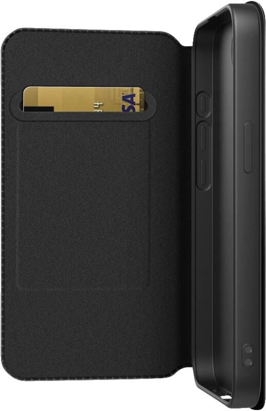Black Rock Booklet "Slim Folio" für Apple iPhone 16e, Schwarz