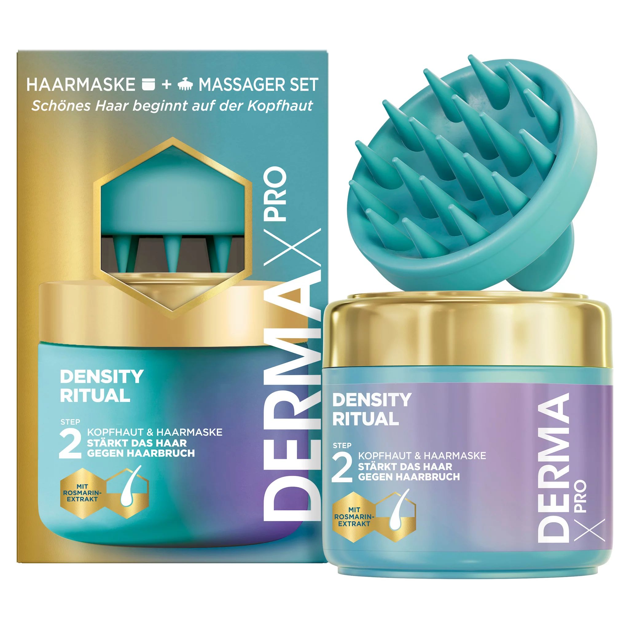 Head & Shoulders Derma X Pro Kopfhautmaske Density & Growth + Kopfhautmassager