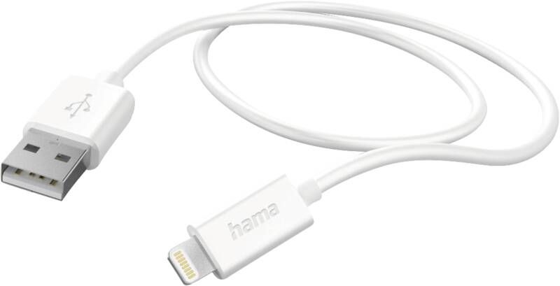 Hama USB-Kabel 201579 USB-Kabel, USB-A-Lightning,1 m
