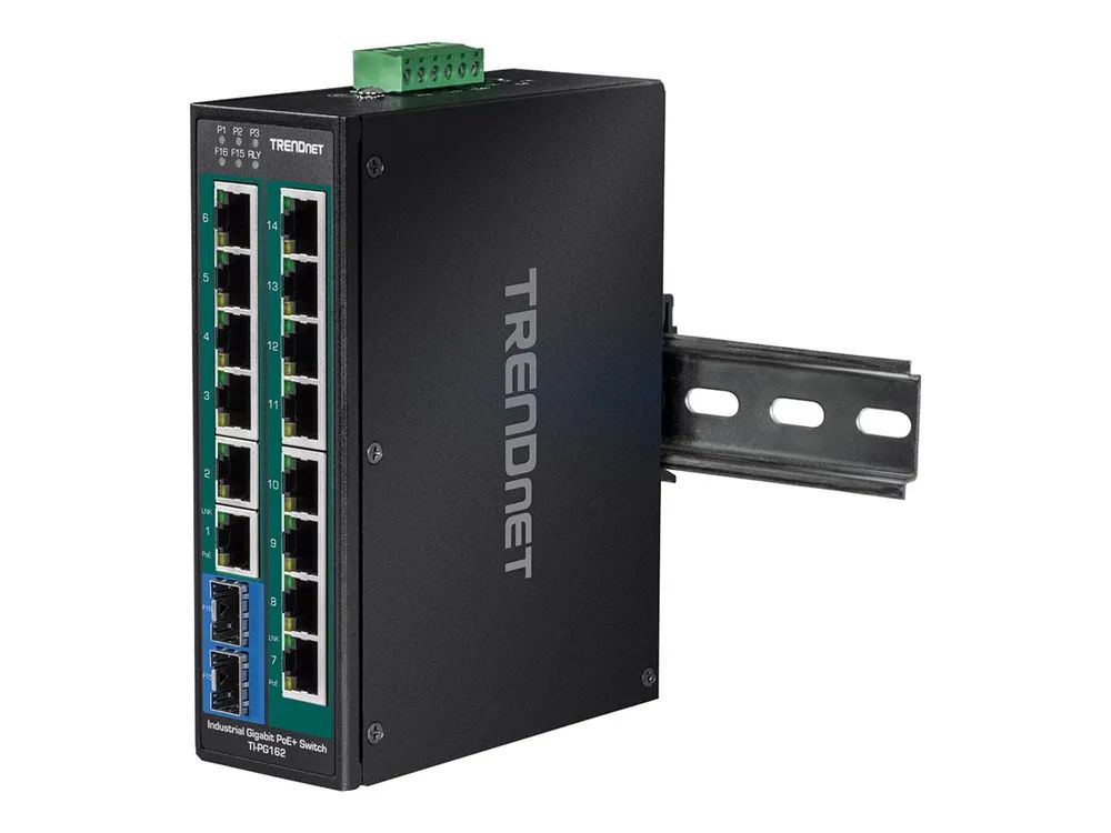 TRENDnet TI-PG162 - Industrial - Switch - unmanaged