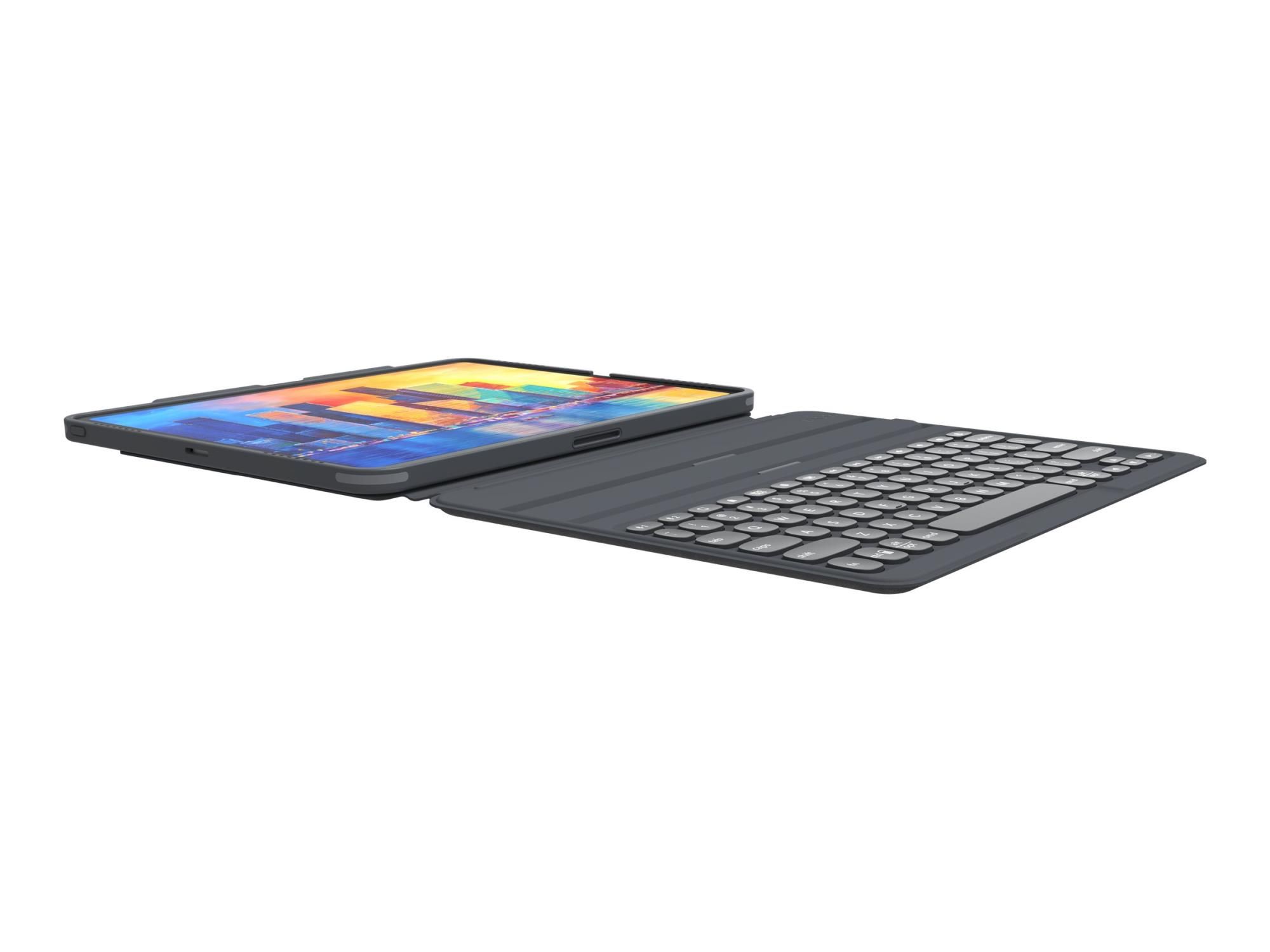 ZAGG Pro Keys - Tastatur und Foliohülle (abnehmbare Tasche)