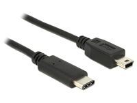 Delock USB-Kabel - 24 pin USB-C (M) zu mini-USB Typ B (M)