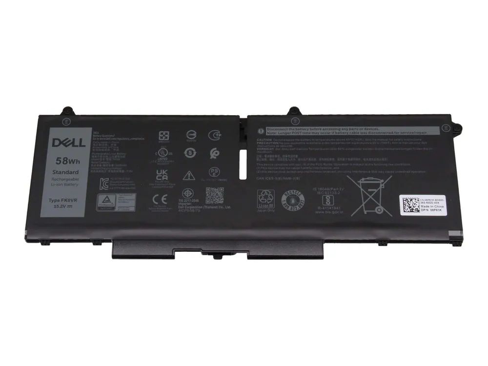 Dell Laptop-Batterie - 3625 mAh - 58 Wh