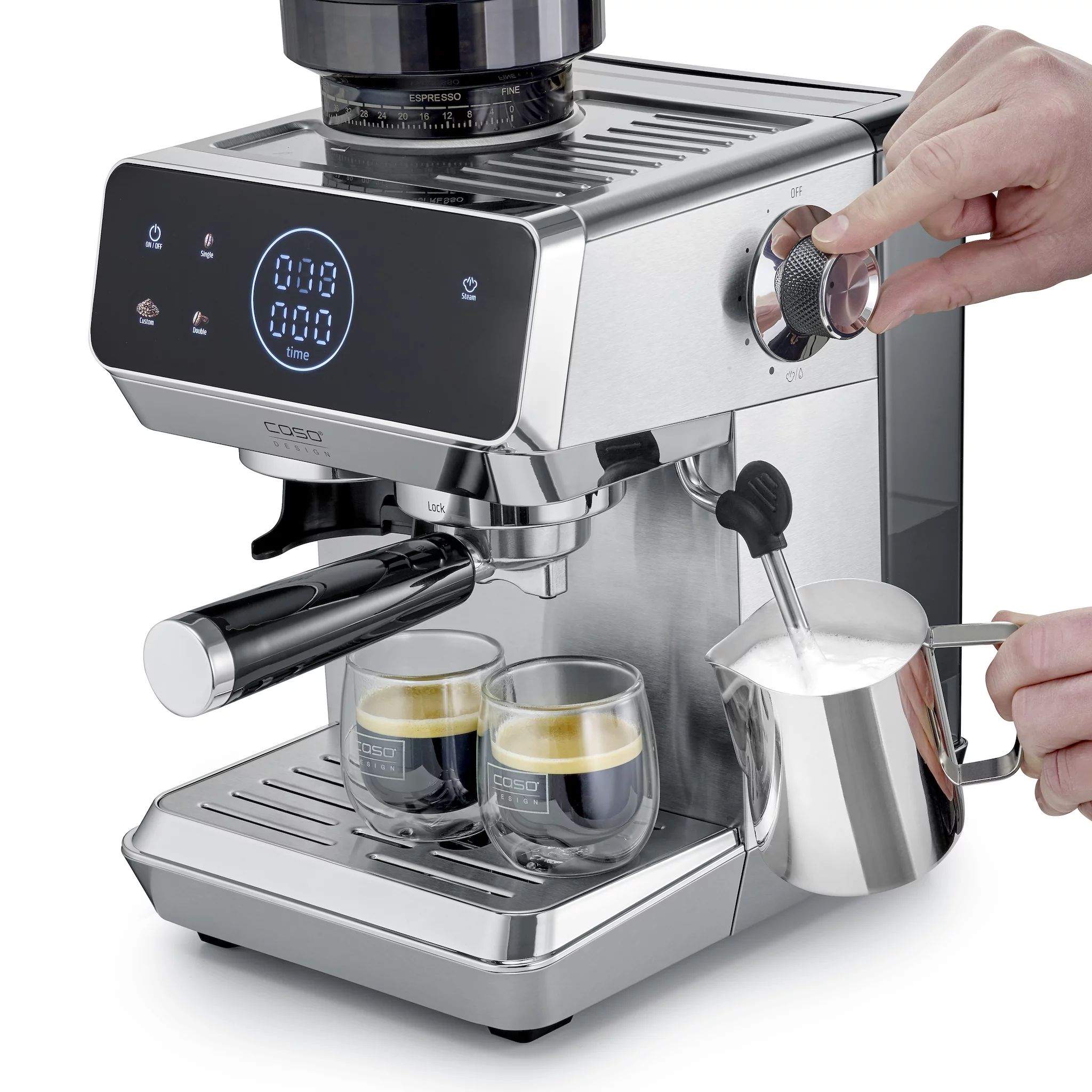 CASO EspressoGourmet & Grind 