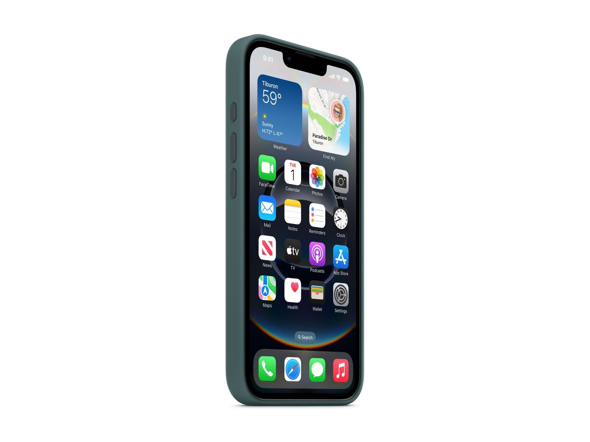 Apple Hintere Abdeckung für Mobiltelefon - Silikon