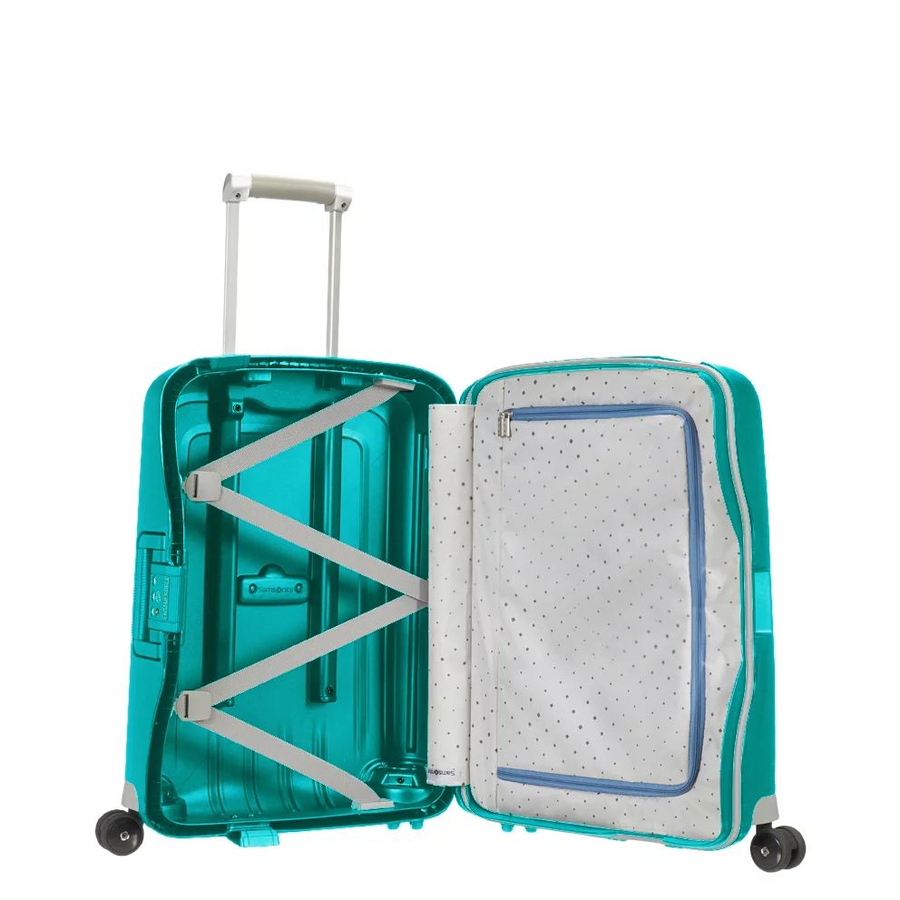 Samsonite S'Cure SPINNER 55/20 AQUA BLUE 55cm