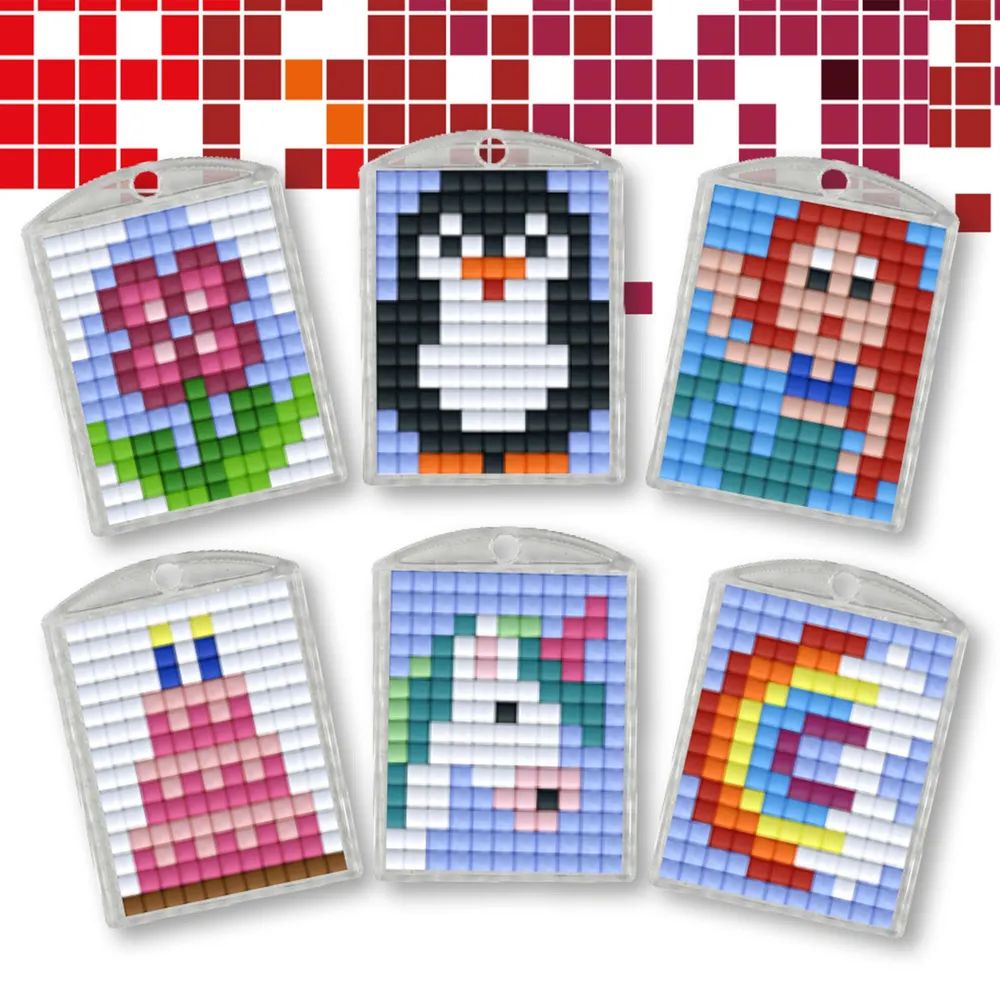 Pracht Creatives Hobby GmbH Pixel Bastelset 77 6 Medaillons