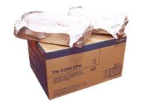 Brother TN3380 2PK - 2er-Pack - Schwarz - original