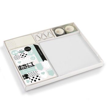 Hama Kreativ-Set, Album selbst gestalten m. Multi-Zubehör, Foto-Geschenkidee DIY