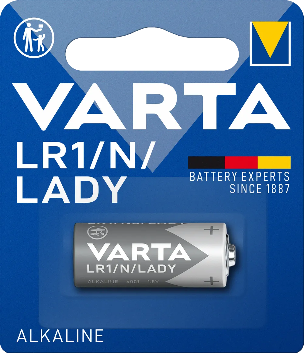 VARTA ALKALINE Special LR1/N/Lady Blister 1