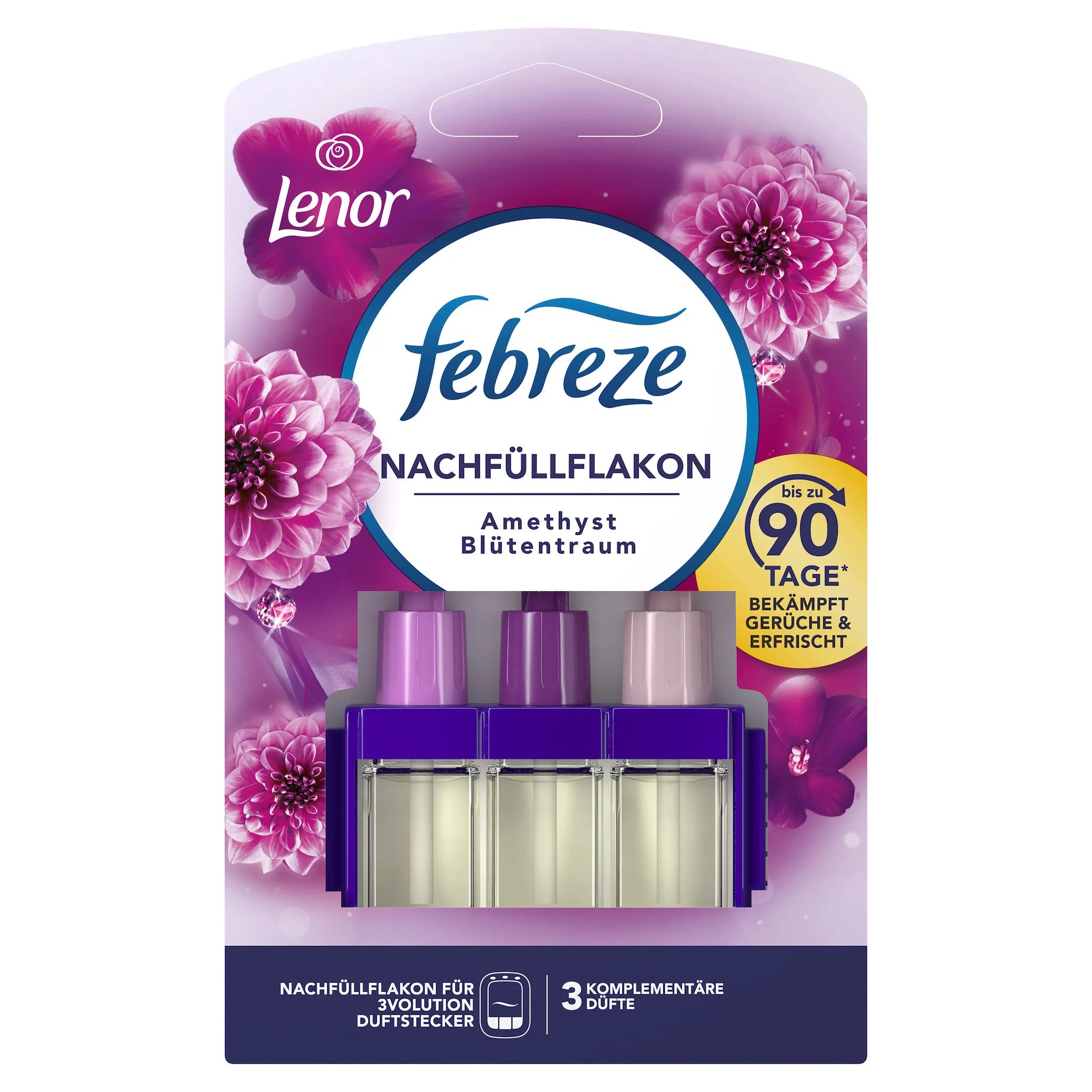 Febreze 3Volution Duftstecker Nachfüllflakon Lenor Amethyst