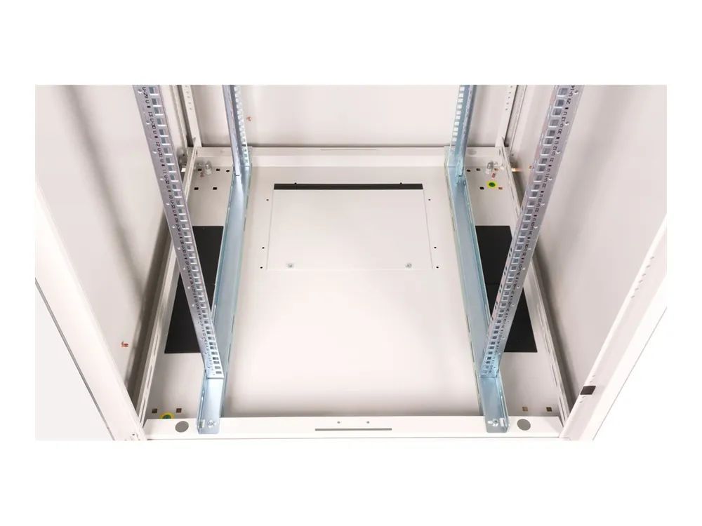 ROLINE Basic - Schrank Netzwerkschrank - Glas Tür, 800 x 800 (B x T)