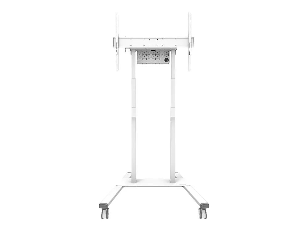 Neomounts FL55-875WH1 - Wagen - für Flachbildschirm - motorisiert - verriegelbar - Stahl - weiß - Bildschirmgröße: 140-254 cm (55"-100")