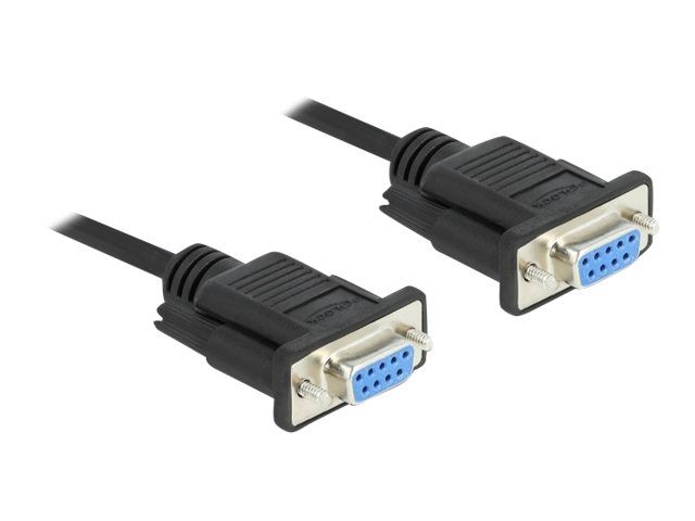 Delock Kabel seriell - DB-9 (W) zu DB-9 (W)