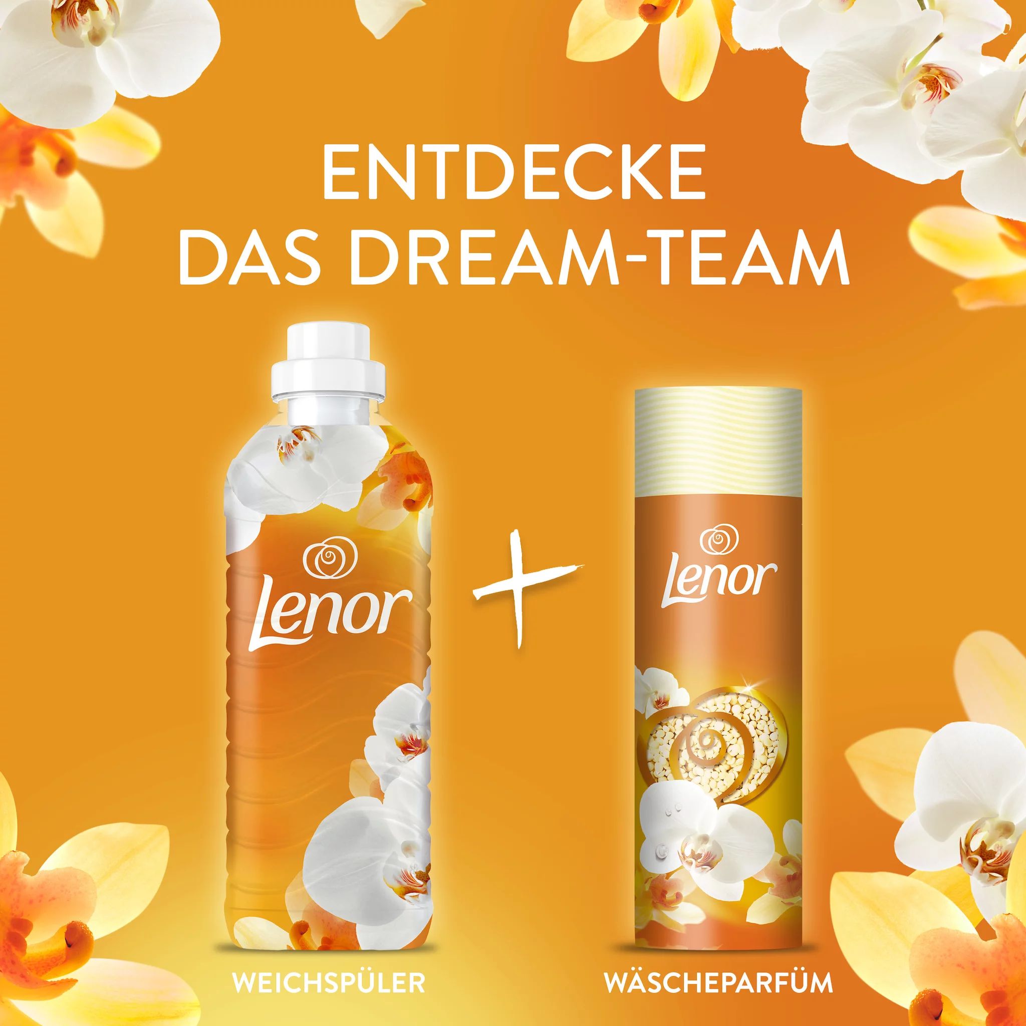 Lenor Goldene Orchidee Flasche - 882ml - 42WL