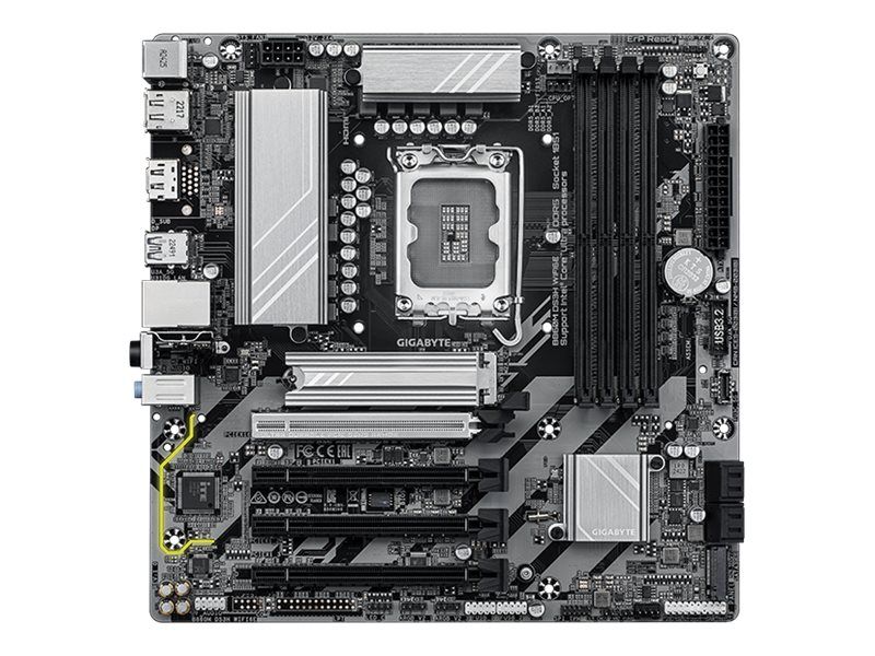 Gigabyte B860M DS3H WIFI6E - Motherboard - ATX - LGA1851-Sockel - AMD B850 Chipsatz - USB-C 3.2 Gen 1, USB 3.2 Gen 2, USB 3.2 Gen 1 - Bluetooth, Wi-Fi 6E, 2.5 Gigabit LAN - Onboard-Grafik (CPU erforderlich)