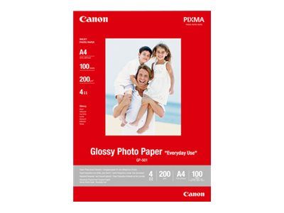 Canon GP-501 - Glänzend - weiß - A4 (210 x 297