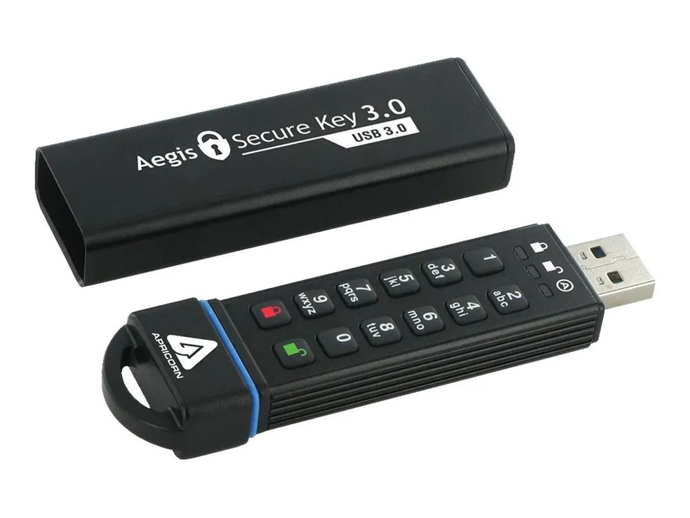 Apricorn Aegis Secure Key 3.0 - USB-Flash-Laufwerk