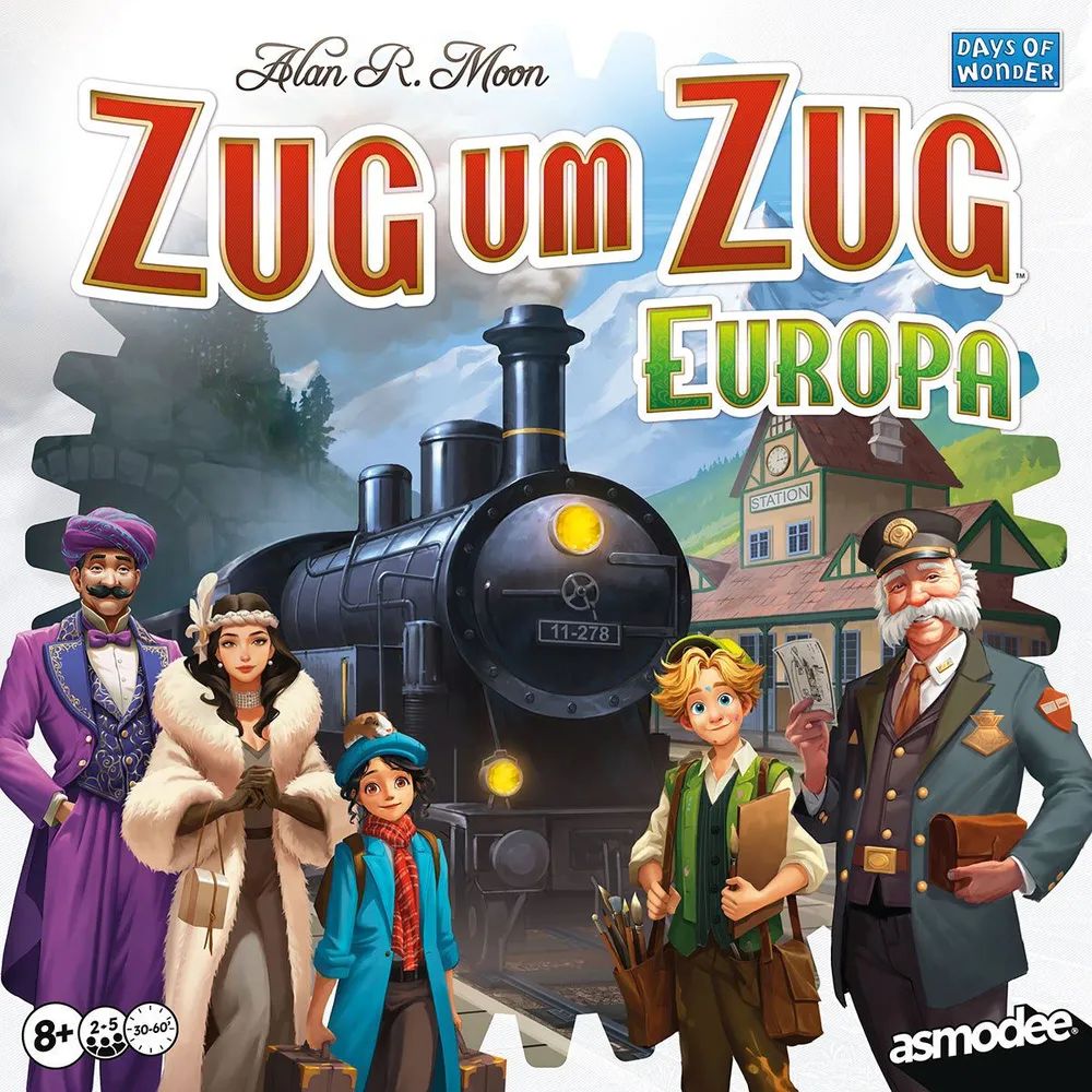 Asmodee GmbH Zug um Zug Europa Refresh