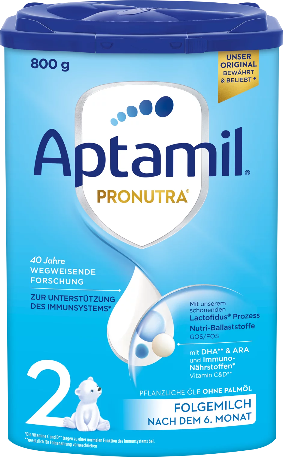 Aptamil 2 Pronutra Folgemilch 800g